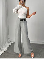 Elegant Wide-Leg Trousers Bubiana