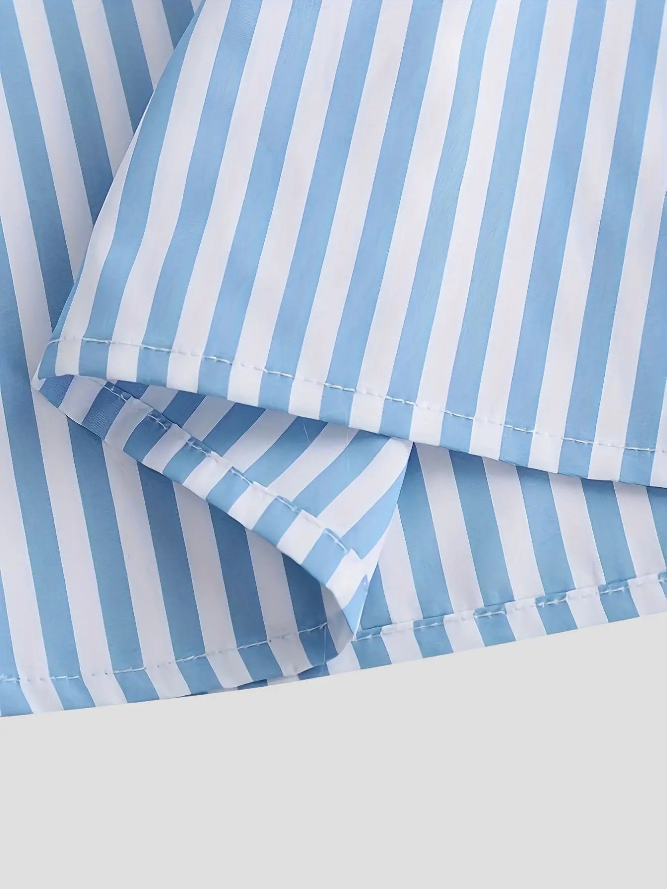 Striped A-Line Midi Dress Bubiana