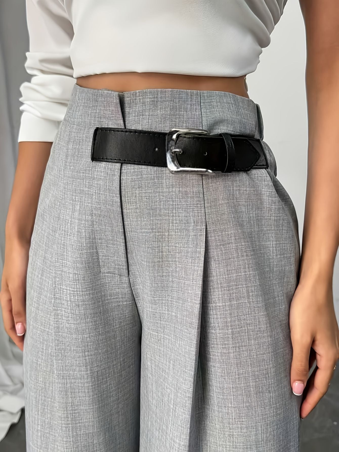 Elegant Wide-Leg Trousers Bubiana