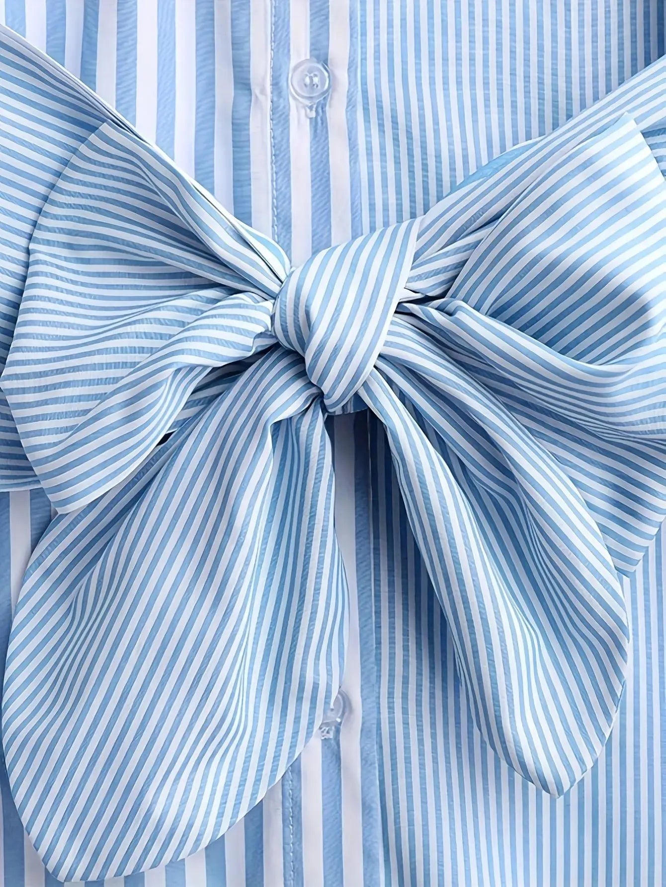 Striped A-Line Midi Dress Bubiana